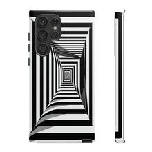 Load image into Gallery viewer, Black &amp; White Framed Illusion | iPhone, Samsung Galaxy, and Google Pixel Tough C