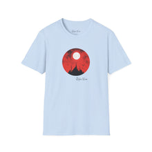 Load image into Gallery viewer, Spooky Mountains &amp; Red Sky | Unisex Softstyle T-Shirt