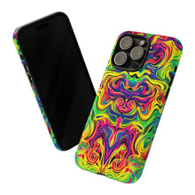 Load image into Gallery viewer, Far Out Psychedelic Colors | iPhone, Samsung Galaxy, and Google Pixel Tough Case