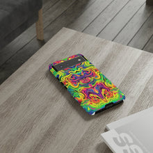 Load image into Gallery viewer, Far Out Psychedelic Colors | iPhone, Samsung Galaxy, and Google Pixel Tough Case