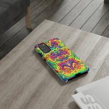 Load image into Gallery viewer, Far Out Psychedelic Colors | iPhone, Samsung Galaxy, and Google Pixel Tough Case