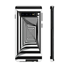 Load image into Gallery viewer, Black &amp; White Framed Illusion | iPhone, Samsung Galaxy, and Google Pixel Tough C