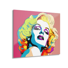 Load image into Gallery viewer, Marilyn Monroe Pop Art Portrait | Acrylic Prints