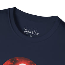 Load image into Gallery viewer, Spooky Mountains &amp; Red Sky | Unisex Softstyle T-Shirt