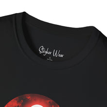 Load image into Gallery viewer, Spooky Mountains &amp; Red Sky | Unisex Softstyle T-Shirt