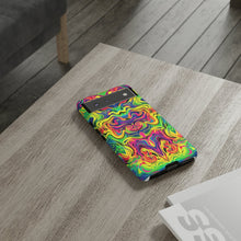 Load image into Gallery viewer, Far Out Psychedelic Colors | iPhone, Samsung Galaxy, and Google Pixel Tough Case