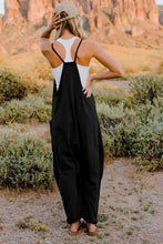 Load image into Gallery viewer, Double Take V-Neck Sleeveless Jumpsuit with Pocket