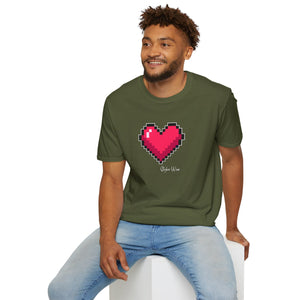 Digital Heart | Unisex Softstyle T-Shirt