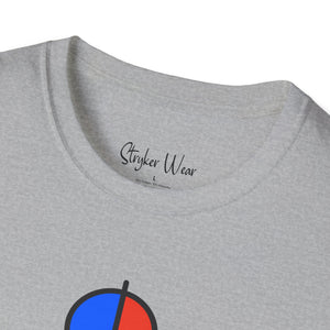 Minimalist Circle Art | Unisex Softstyle T-Shirt