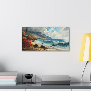 Painted Coast - Horizontal Canvas Gallery Wraps