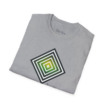 Load image into Gallery viewer, Minimalist Pyramid Bird&#39;s Eye View | Unisex Softstyle T-Shirt