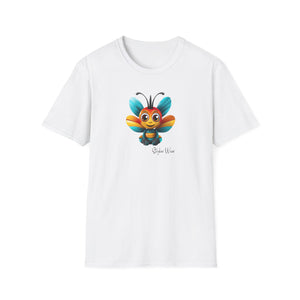 Happy Bumble Bee | Unisex Softstyle T-Shirt