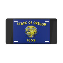 Load image into Gallery viewer, Oregon State Flag Vanity Plate