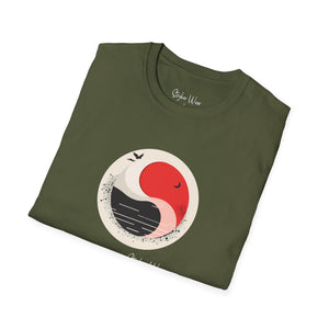 Yin & Yang Sunset  | Unisex Softstyle T-Shirt