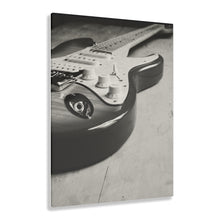 Load image into Gallery viewer, Retro Electric Guitar Black &amp; White Acrylic Prints