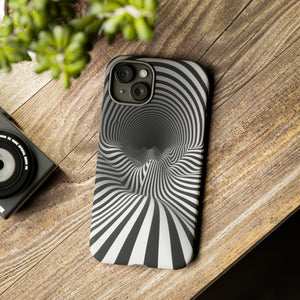 Black & White Illusion | iPhone, Samsung Galaxy, and Google Pixel Tough Cases