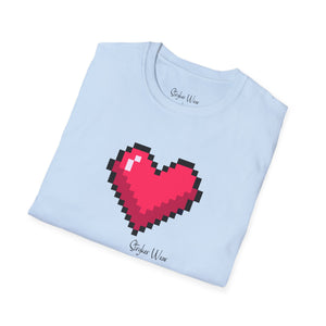 Digital Heart | Unisex Softstyle T-Shirt