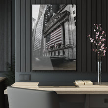 Load image into Gallery viewer, Wallstreet Street NYC Black &amp; White Acrylic Prints