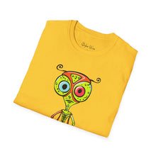 Load image into Gallery viewer, Funky Abstract Alien Sketch | Unisex Softstyle T-Shirt