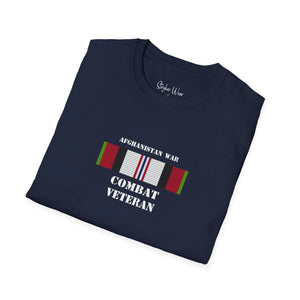 Afghanistan War Combat Veteran | Unisex Softstyle T-Shirt