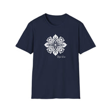 Load image into Gallery viewer, Tribal Flower White | Unisex Softstyle T-Shirt