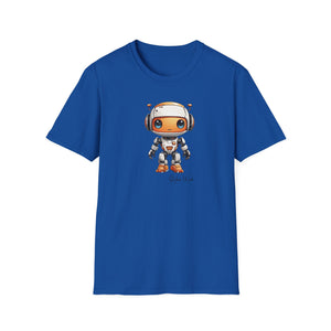 Cute Robot | Unisex Softstyle T-Shirt