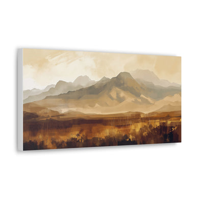 Faded Mountains - Horizontal Canvas Gallery Wraps