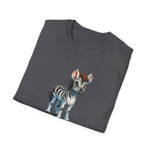 Load image into Gallery viewer, Happy Zebra | Unisex Softstyle T-Shirt