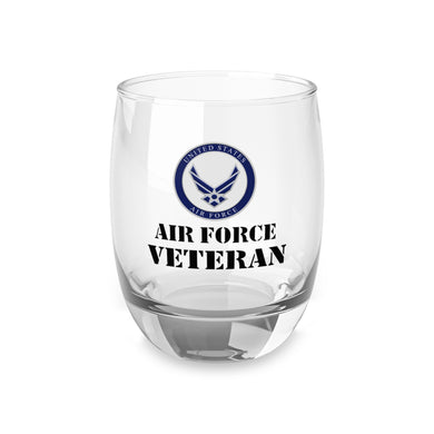 U.S. Air Force Veteran Whiskey Glass