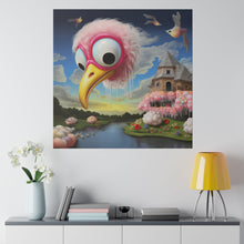 Load image into Gallery viewer, Abstract Bird Wall Art | Square Matte Canvas