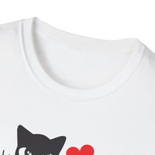 Load image into Gallery viewer, Kitty Hearts | Unisex Softstyle T-Shirt