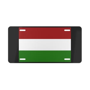 Hungary Flag Vanity Plate