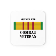 Load image into Gallery viewer, Vietnam War Combat Veteran Corkwood Coaster Set