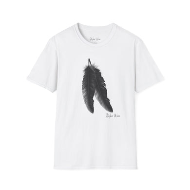 2 Feathers | Unisex Softstyle T-Shirt