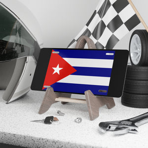 Cuba Flag Vanity Plate