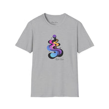 Load image into Gallery viewer, Purple Swirl | Unisex Softstyle T-Shirt