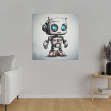 Load image into Gallery viewer, Happy Robot 2 Wall Art | Matte Canvas