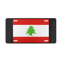 Load image into Gallery viewer, Lebanon Flag Vanity Plate