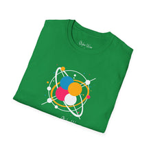 Load image into Gallery viewer, Dancing Molecules | Unisex Softstyle T-Shirt