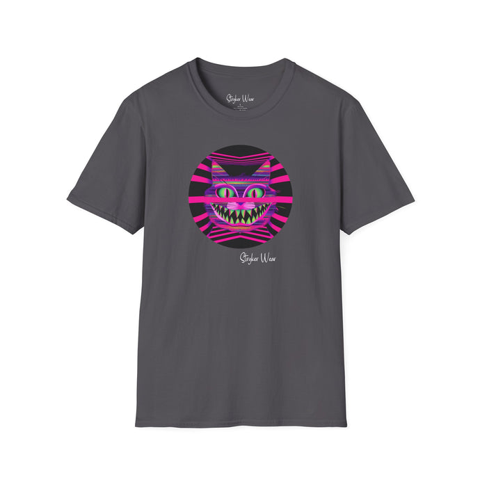 Neon Funky Cat Pop Art | Unisex Softstyle T-Shirt