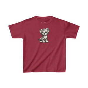 Happy Lion Cub | Kids Heavy Cotton™ Tee