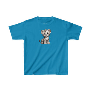 Happy Lion Cub | Kids Heavy Cotton™ Tee