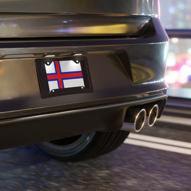 Faroe Islands Flag Vanity Plate