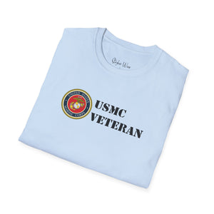 U.S. Marines Veteran | Unisex Softstyle T-Shirt