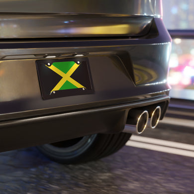 Jamaica Flag Vanity Plate