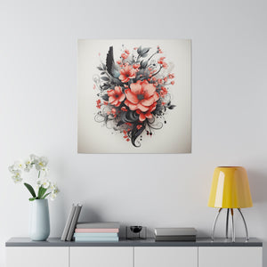 Vintage Roses Art | Matte Canvas