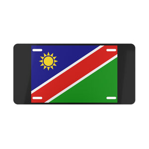 Nambia Flag Vanity Plate