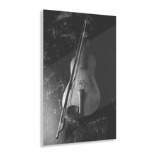 Load image into Gallery viewer, Vintage Violin Black &amp; White Acrylic Prints
