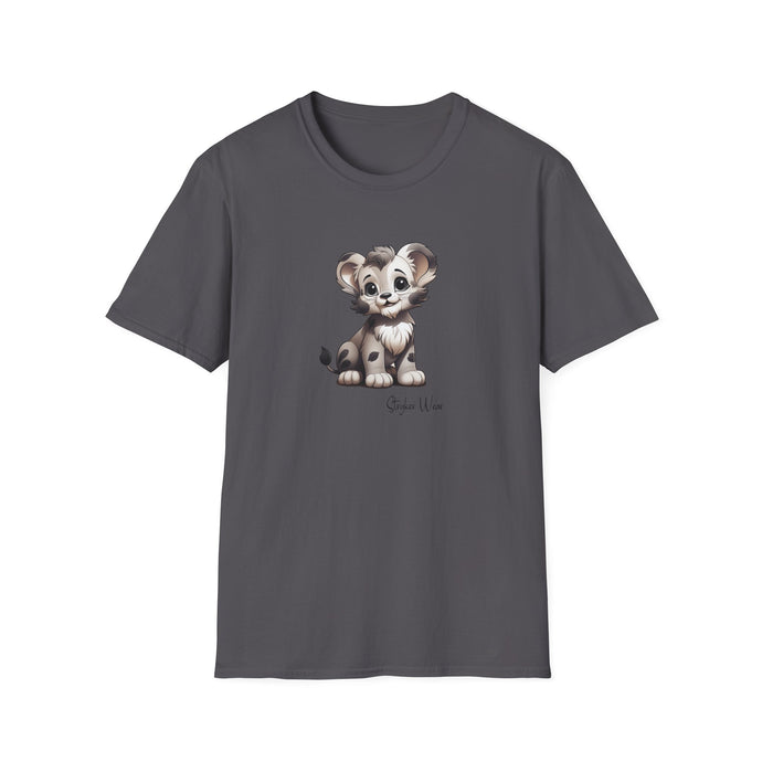 Happy Lion Cub | Unisex Softstyle T-Shirt