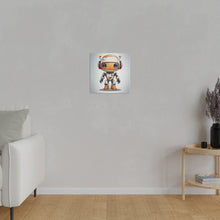 Load image into Gallery viewer, Cute Robot Wall Art | Square Matte Canvas